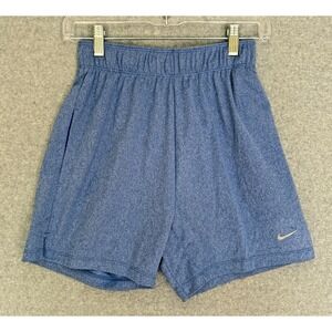 NEW! Nike Womens Training Shorts XS Blue Dri-Fit Running Loose Fit MSRP $30.00